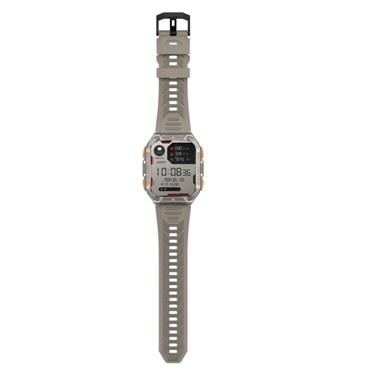 Montre Connectée Outdoor Militaire - Blackview W80 Pro - Écran Éclatant 1.91" - GPS & Boussole Intégrés - Lampe Torche LED - Appels Bluetooth au Poignet - Autonomie 15 Jours - Étanche IP68 - 100+ Modes Sport - Suivi Santé & Sommeil - Garantie 6 Mois