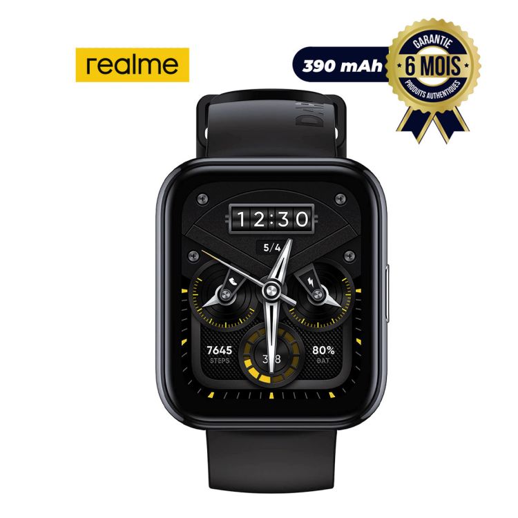 Smartwatch Realme Watch 2 pro - 1.75" - Bluetooth 5.0 - 14 days battery life| Glotelho Cameroon