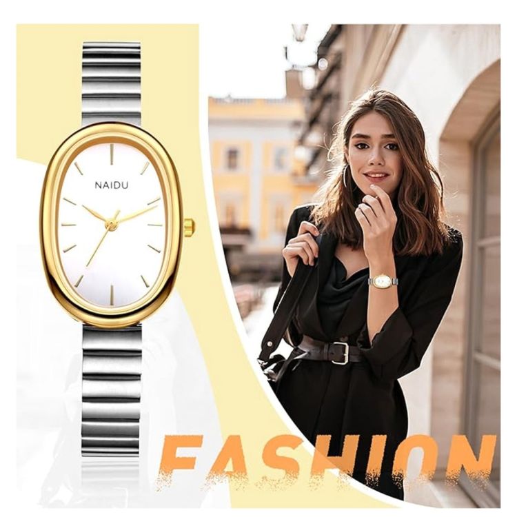 Women's oval stainless steel watch at Cameroon price