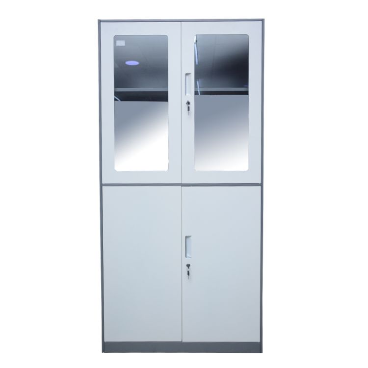 Armoire de Rangement métallique - AR-AS-020 - 2 battants métallique - Gris - (Prix en fcfa) | Glotelho Cameroun