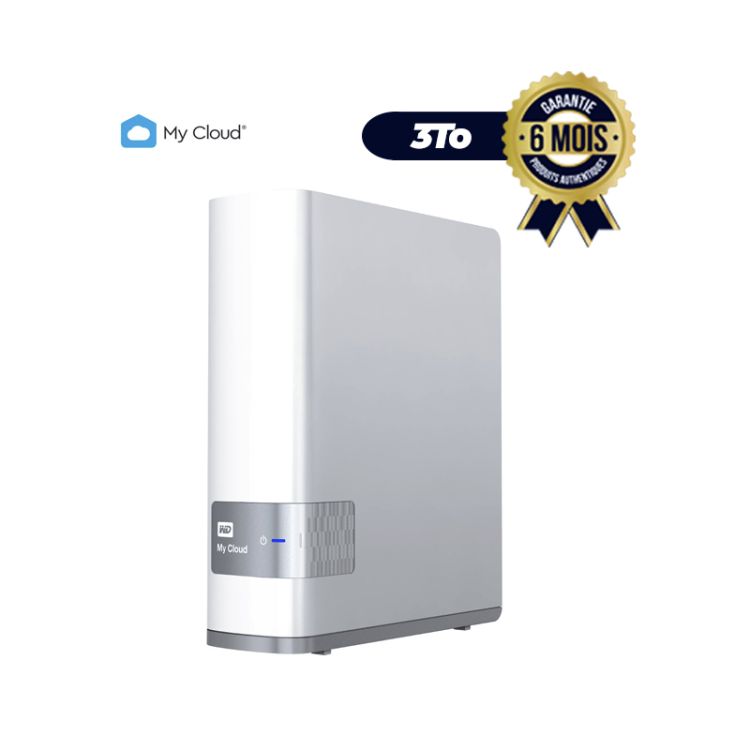 My Cloud WDBCTL0030HWT-EESN - Cameroon price in FCFA - Western Digital NAS Storage Server - 3 TB | Glotelho