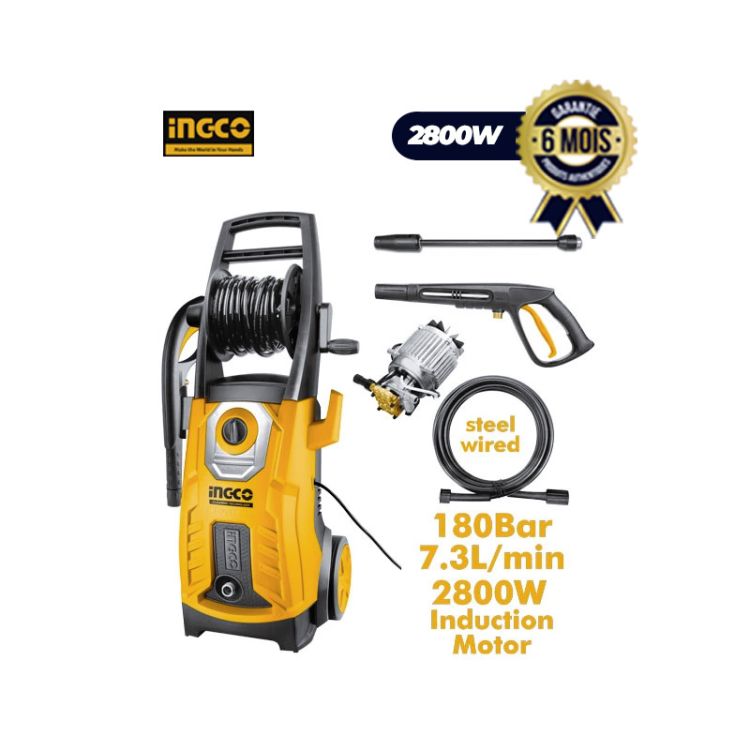 High pressure cleaner - Ingco - HPWR28008 - 2800W| Glotelho Cameroon