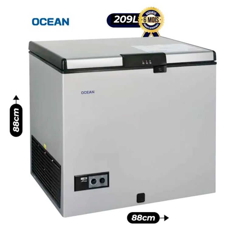 Congélateur Coffret + WFS - OCEAN - NJ31TLL - 217L - Argent - A+ - 6 Mois | Glotelho Cameroun