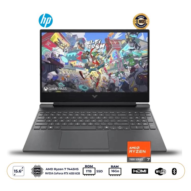 Ordinateur Gaming – HP – Victus 15 au prix Cameroun