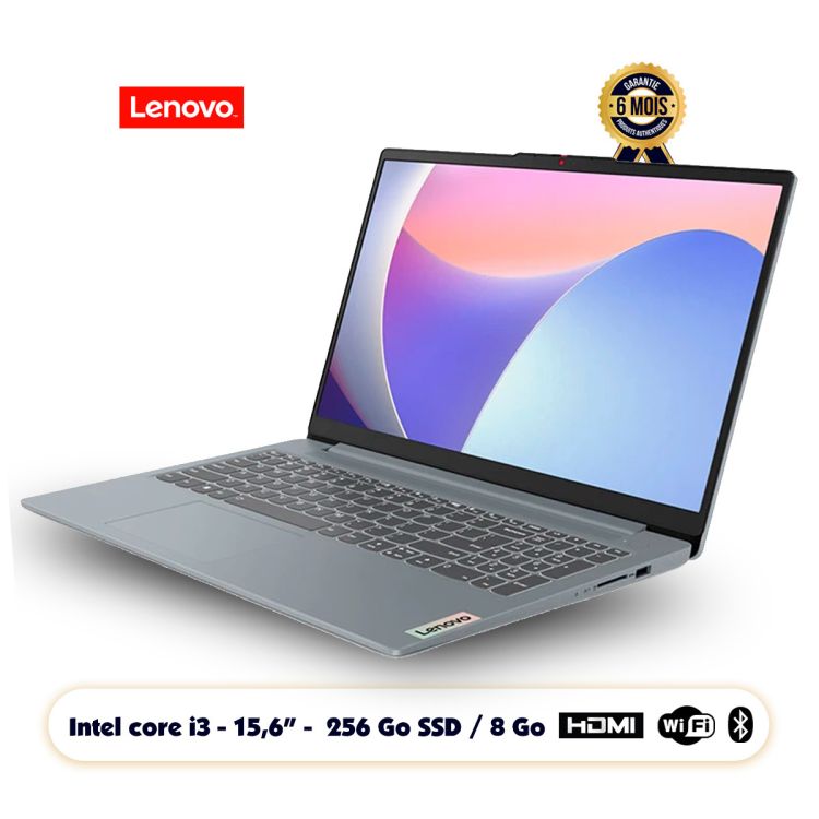 PC Portable Lenovo IdeaPad Slim 3i - 256 Go SSD en vente sur Glotelho Cameroun 