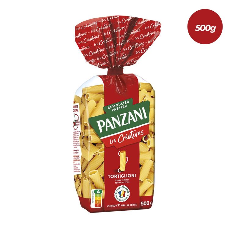 Pâtes Tortiglioni Les Créatives PANZANI 500g, prix Cameroun.