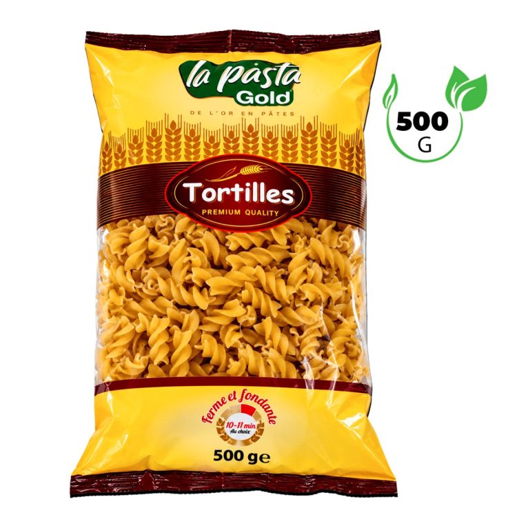 Pâtes alimentaires Premium La Pasta Gold - Tortilles - 500g