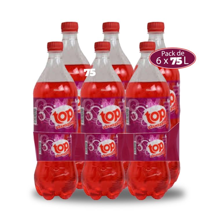Pack of 6 bottles of top grenadine 1L price on Glotelho