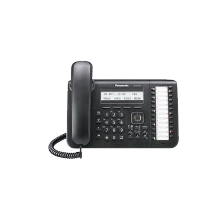 Panasonic KX-DT 543 Téléphone Fixe Filiare – 3 Mois –Noir