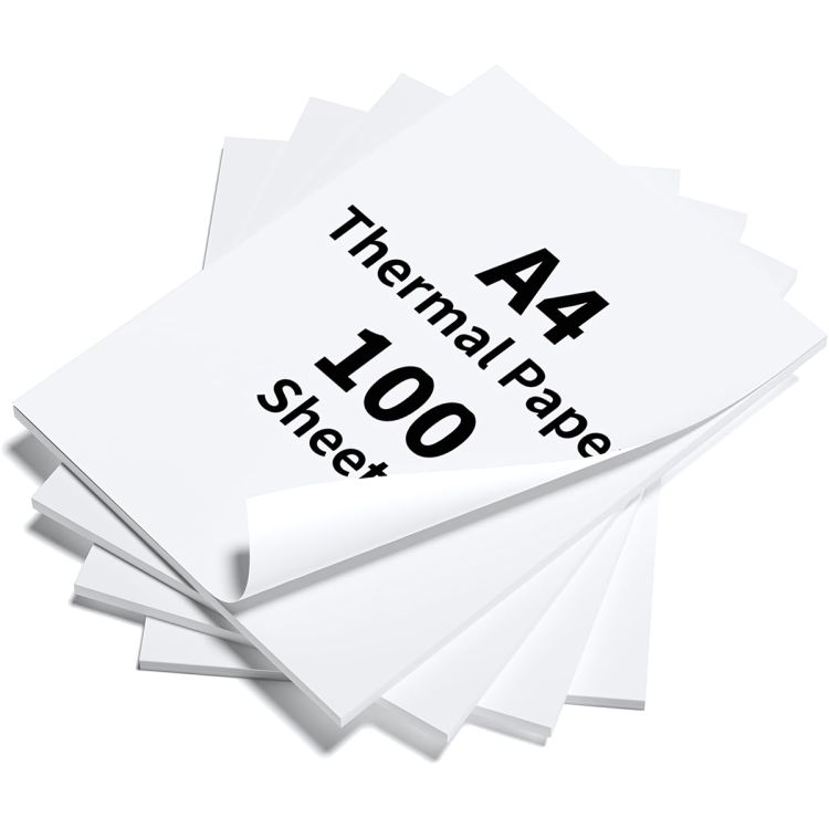 Papier thermique A4 prix en fcfa - Phomemo - 100 feuilles - Noir sur blanc| Glotelho Cameroun