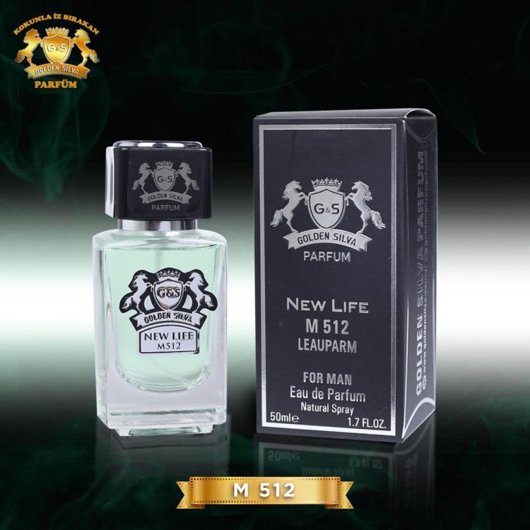 Eau de parfum Golden Silva -  New life M 512 Leauparm - For men - Parfum - 72 heures (Prix en fcfa) | Glotelho Cameroun