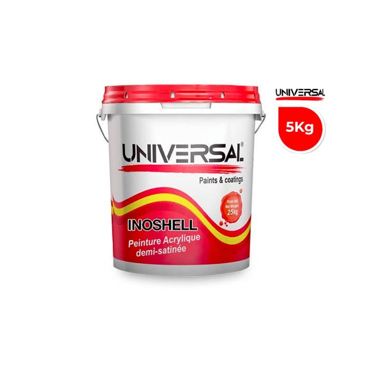 Peinture Acrylique Demi-satinée – INOSHELL UNIVERSAL – 5 KG
