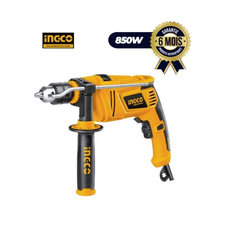 Perceuse à percussion filaire - INGCO ID8508-2 - 850W - Garantie 6 Mois - (24000) | Glotelho Cameroun