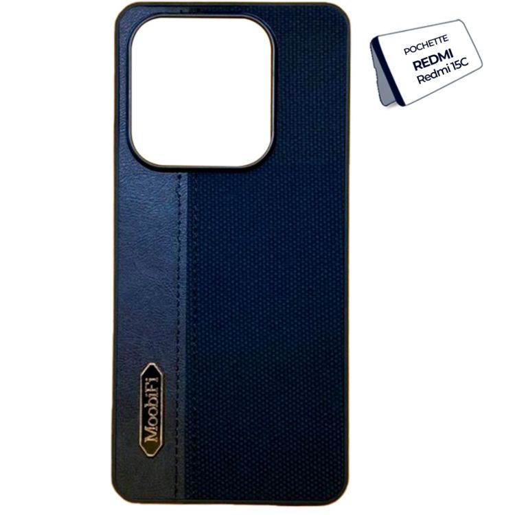 Pochette arrière EXELLE/MoobiFi pour Redmi 15C au prix Cameroun.