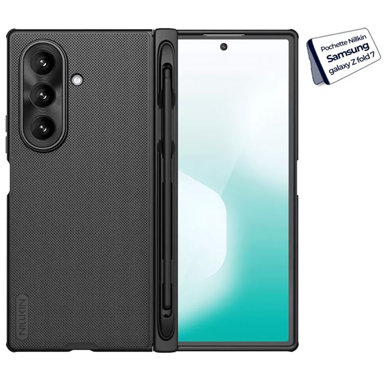 Nillkin Super Frosted Shield Fold Case + S-Pen for Galaxy Z Fold7 at Glotelho