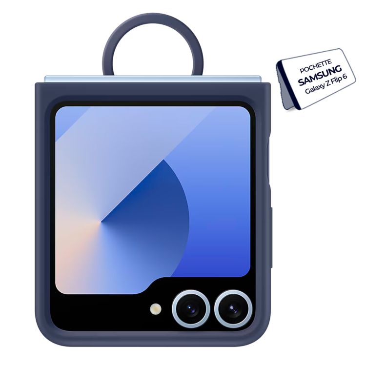 Pochette Samsung en silicone pour Samsung Galaxy Z Flip 6 - Prix Cameroun