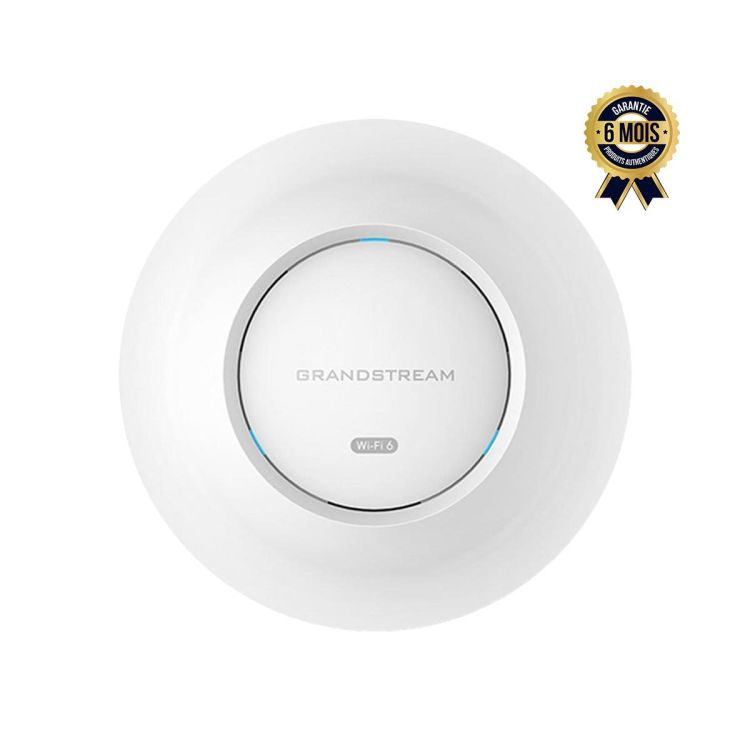 Point d’accès double bande - Grandstream GWN7664 - WiFi 6 - Longue Portée - POE - 6 Mois