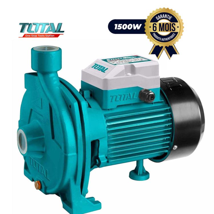 Pompe centrifuge Total TWP215006 - 1500 W - 6 Mois