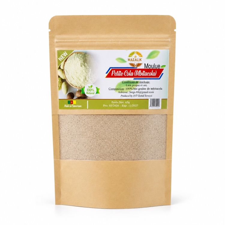 Poudre de Petit Cola (Mbitacola) - Mazalik - Sachet 65g - 100% Naturel