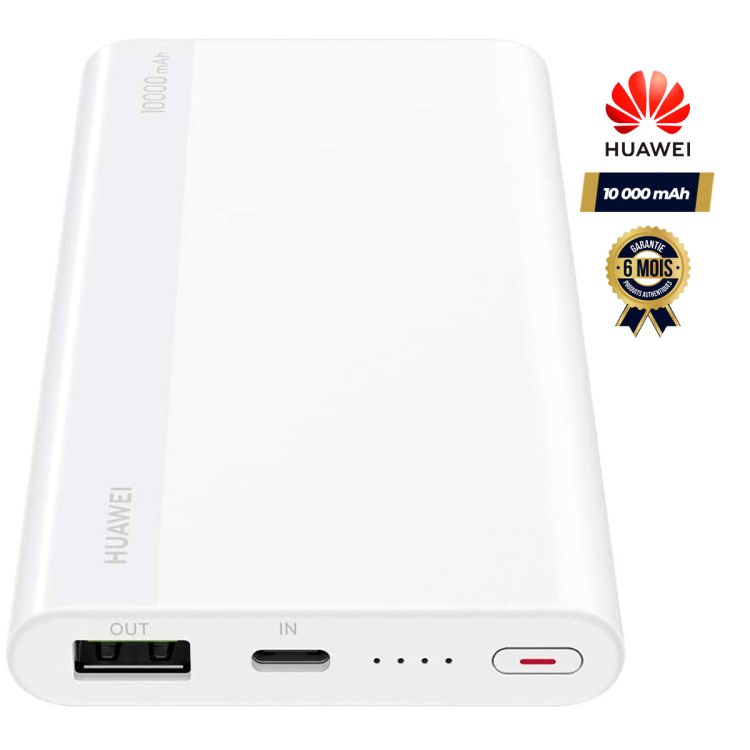 Power Bank -  Huawei - CP11QC - 10000mAh - 6 Mois|Glotelho Cameroun

