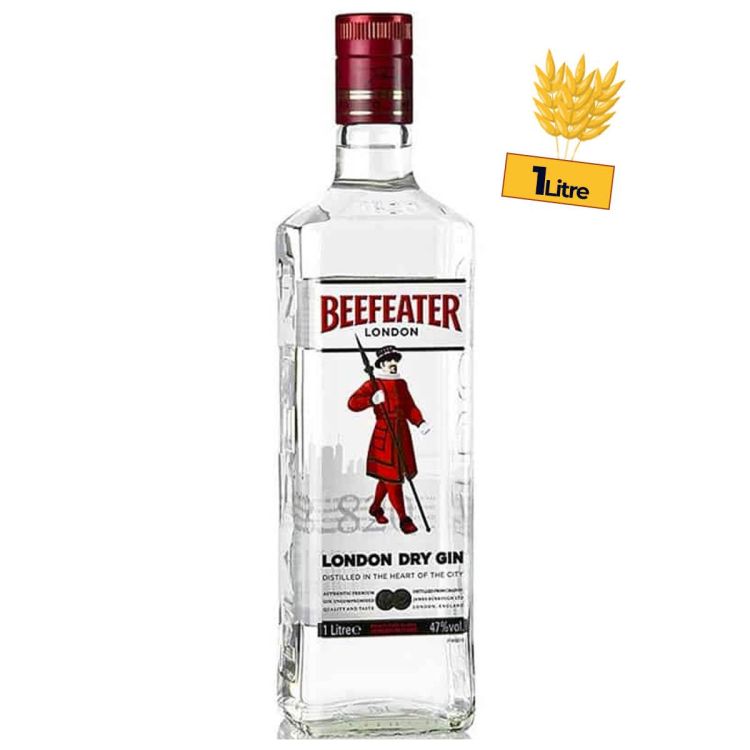 Beefeater Gin - 47% Alc - 1 Litre