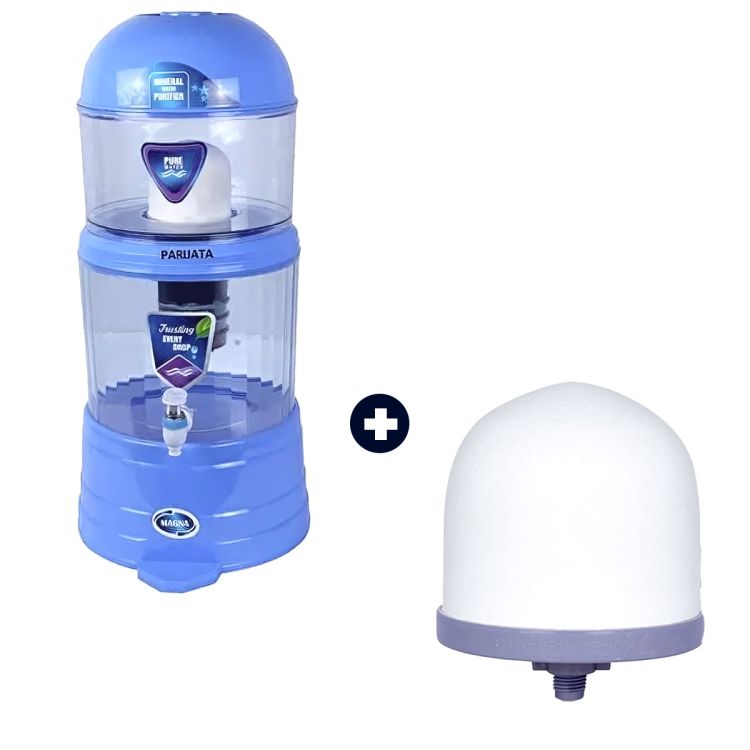  Purificateur d'eau filtrant  14 litres + Bougie pour filtre à eau