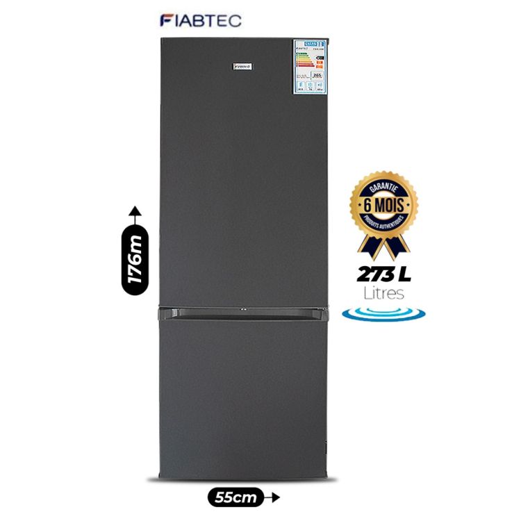 Réfrigérateur FIABTEC - FTBMS -458DF - 273 litres - Garantie 6 mois - (312500) | Glotelho Cameroun