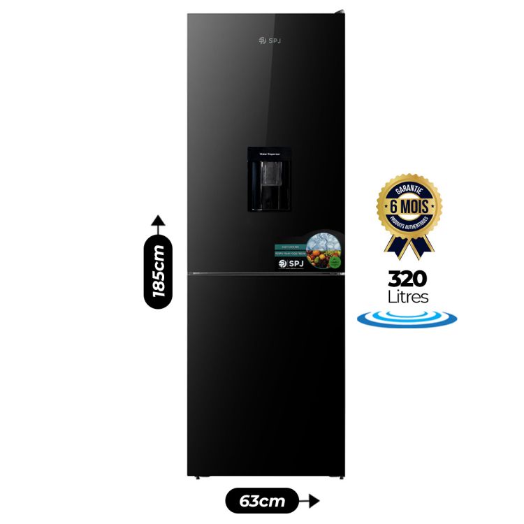 Combined Fridge - SPJ - 320L Cameroon price in fcfa at Glotelho
