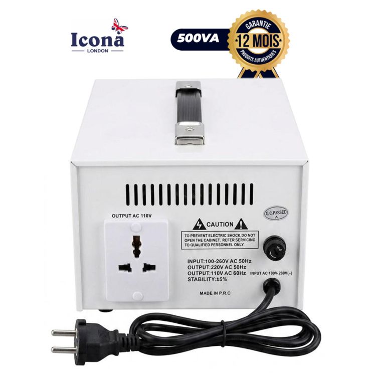 Régulateur Automatique de Tension - ICONA - 500VA 