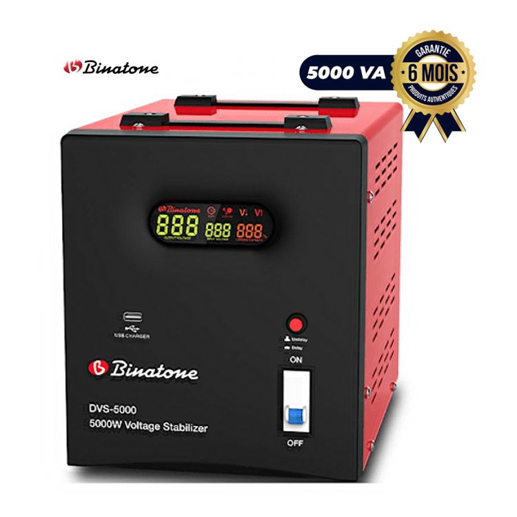 Binatone voltage regulator - 5000VA price Cameroon at Glotelho