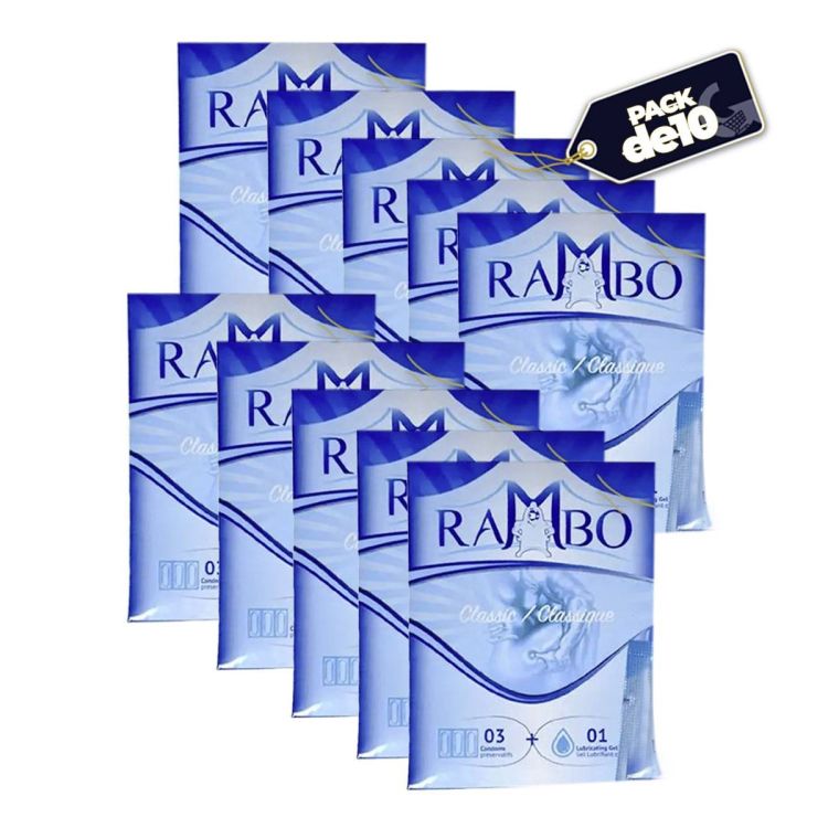 Pack de 10 Préservatif Rambo| Glotelho Cameroun