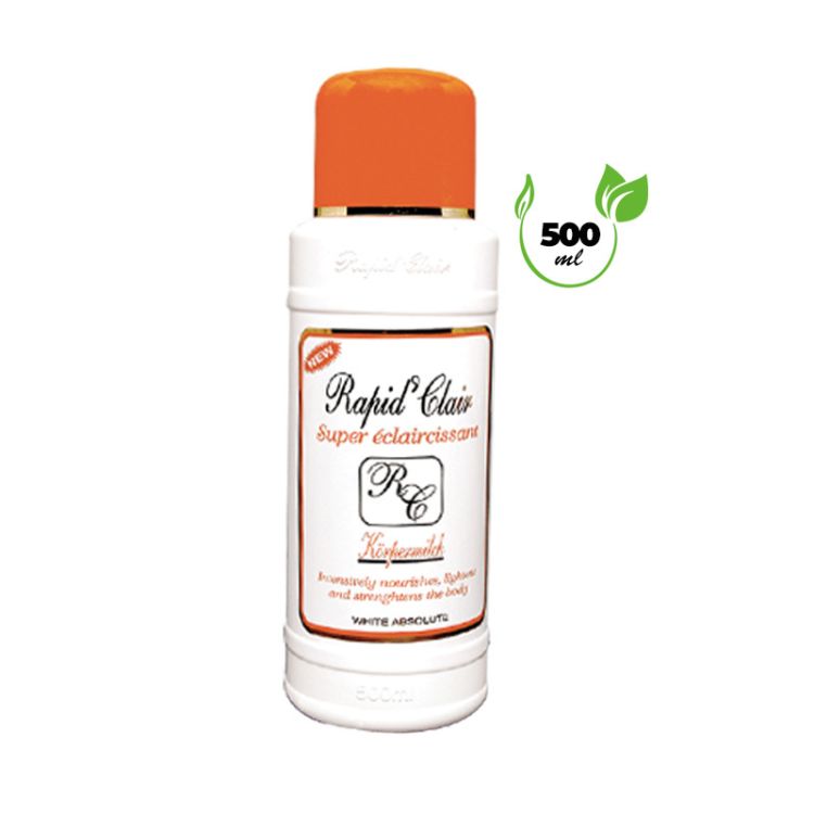 Rapid Clair - Prix en fcfa - Lait super éclaircissant - 500ml | Glotelho Cameroun