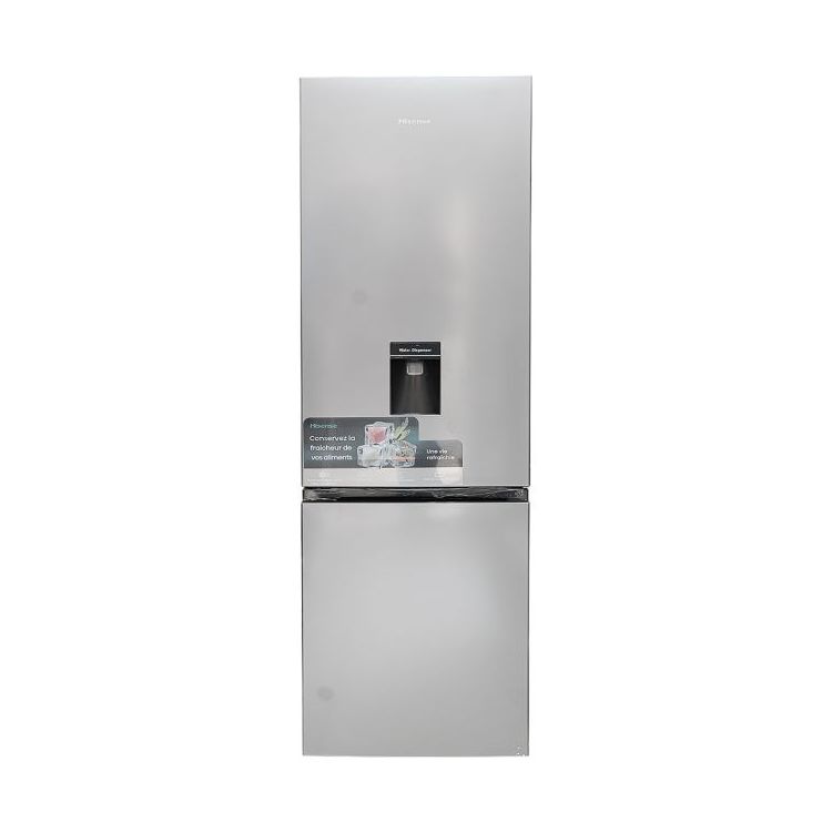 Réfrigérateur double porte de seconde main - Hisense - RD-35DC4SB - 262 Litres - Dégivrage Automatique - Finition Argent - Occasion Certifiée