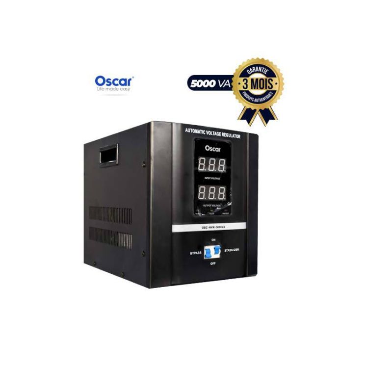 REGULATEUR DE TENSION - 5000 VA OSCAR|Glotelho 