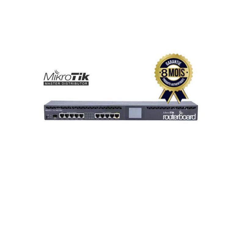 MIKROTIK RB2011UIAS-RM Central Router - 6 months| Glotelho Cameroon