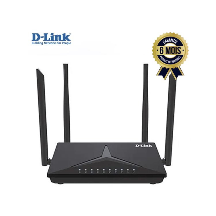Routeur sans fil D-Link DIR-825M Prix en FCFA - AC 1200 Dual Band - 1200 M| Glotelho Cameroun
