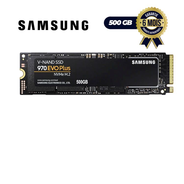 Samsung 970 EVO Plus - Price in fcfa - Internal hard disk M.2 - SSD 500Gb - 3500Mb/s| Glotelho Cameroon