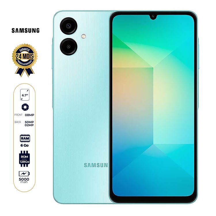 Samsung Galaxy A06 on sale at the best price on Glotelho Cameroun