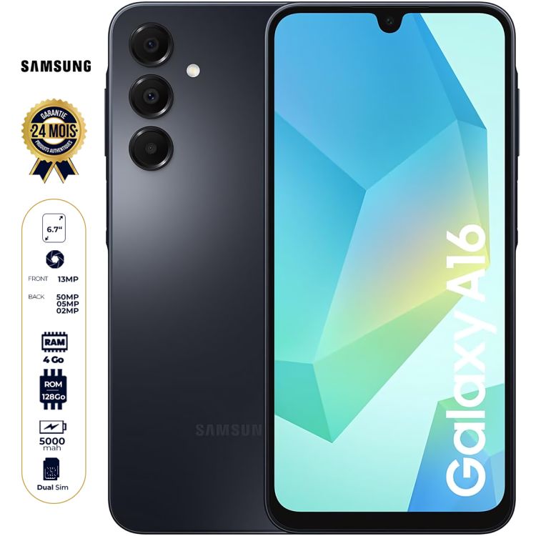 Samsung Galaxy A16 4G prix Cameroun sur Glotelho