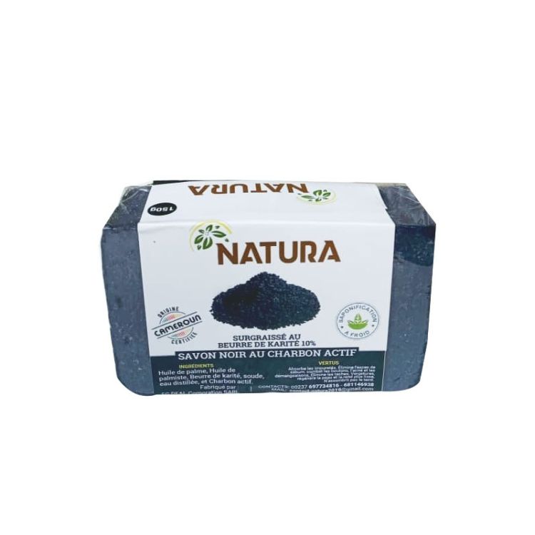 savon noir au charbon