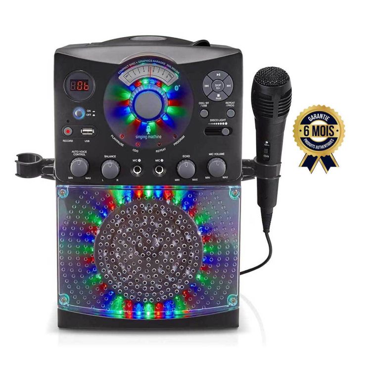Machine à karaoké -SML385UBK-Noir portable et facile à utiliser| Glotelho Cameroun