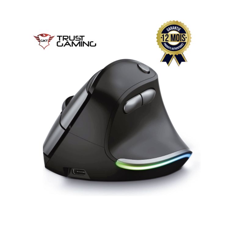 Wireless optical mouse - Trust - Bayo Vertical | Glotelho Cameroon