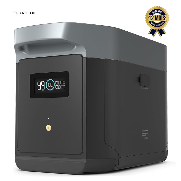Station électrique portable - EcoFlow DELTA 2 Max Extra Battery