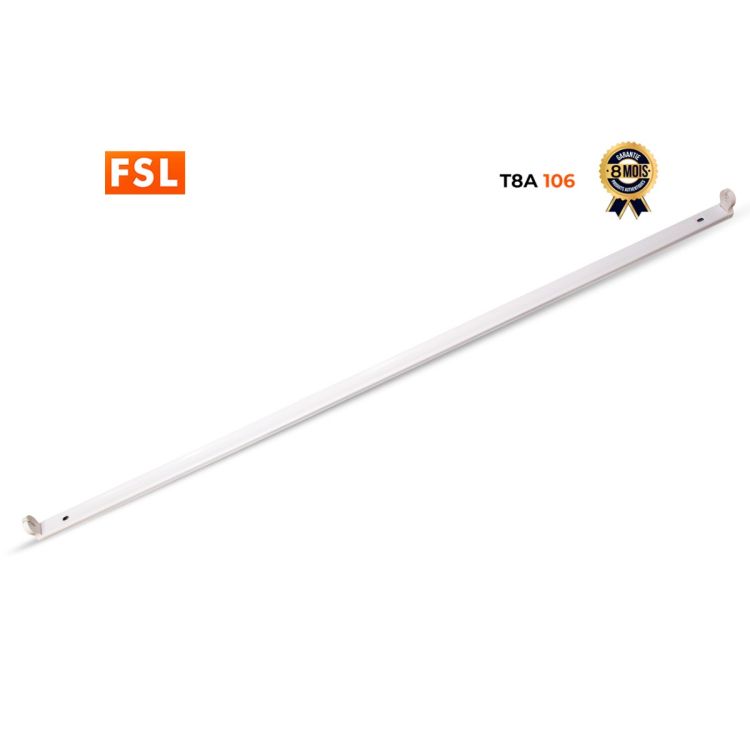 Support réglette LED 60cm - Simple - Prix en fcfa| Glotelho Cameroun