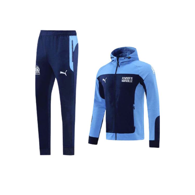 Survetement avec capuche olympique de marseille - L , XL , XXL . 3XL Prix | Glotelho Cameroun