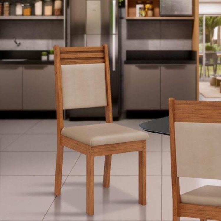 Chaise de salle à manger - MAITE - 310738228 - Beige/Marron |  Glotelho Cameroun