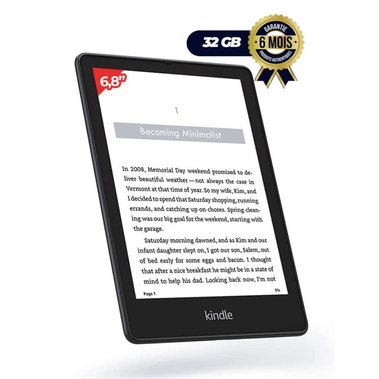 Liseuse électronique  AMAZON  Kindle Oasis | Glotelho Cameroun