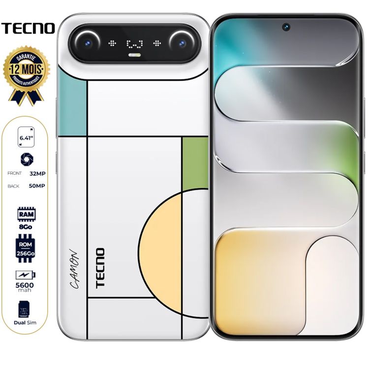 Tecno Camon Slim prix Cameroun
