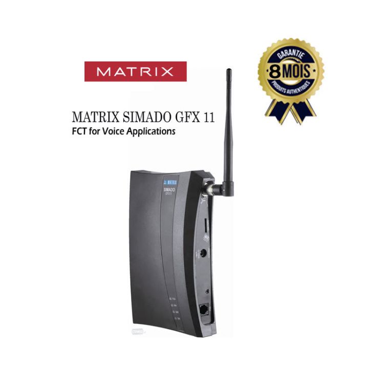 Terminal Cellulaire Fixe GSM Quad-Band – Matrix SIMADO GFX11 - (Prix en fcfa) | Glotelho Cameroun