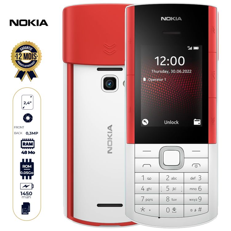 Téléphone Nokia 5710 XpressAudio en vente au meilleur prix sur Glotelho Cameroun